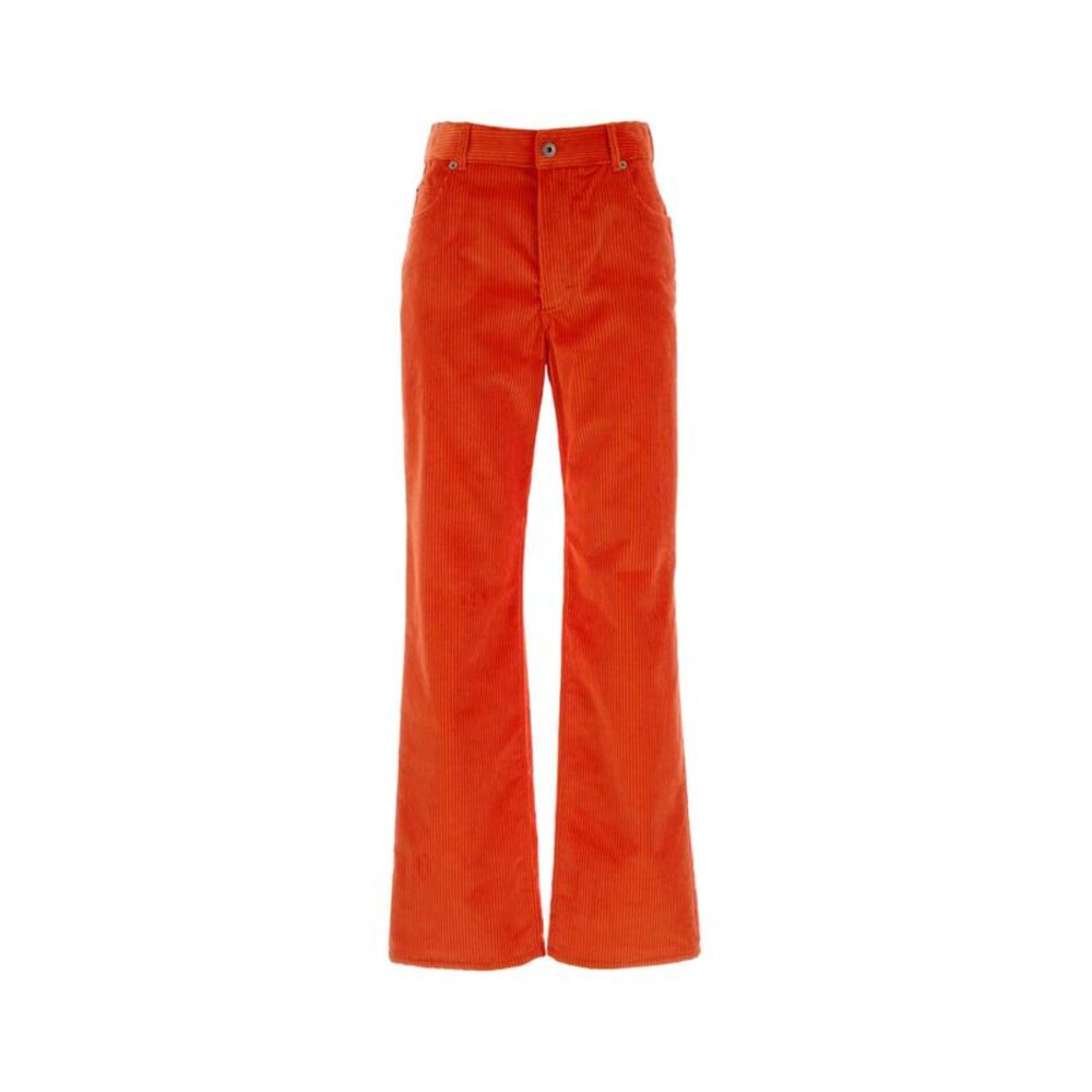 Loewe Women Orange Corduroy Pant